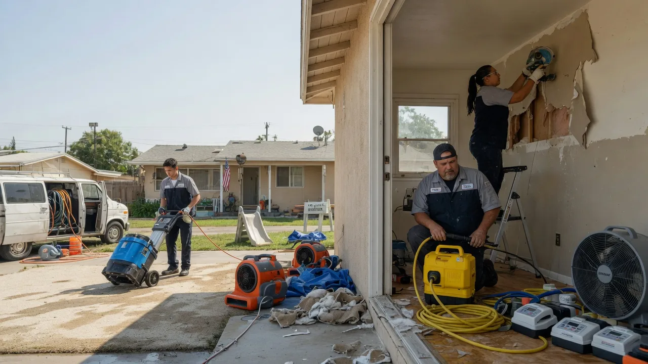 Water Damage Restoration in Mckittrick, CA near me